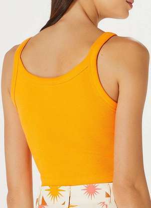Blusa Feminina Regata Cropped Hering 4akm - HERING