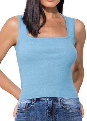 Blusa Feminina Regata Enfim 1000118478 - ENFIM