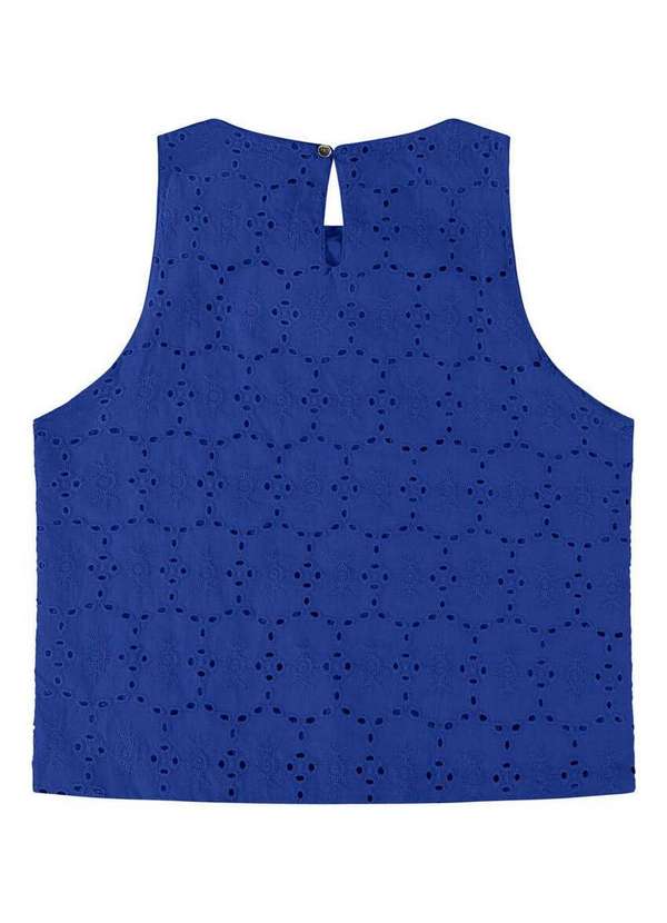 Enfim - Blusa Feminina Regata Enfim 1000120986 01291-Azul 3