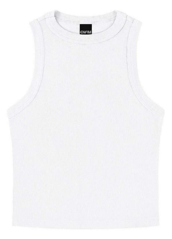 Enfim - Blusa Feminina Regata Enfim 1000121521 00001-Branco