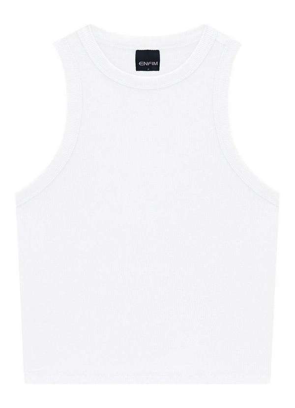 Enfim - Blusa Feminina Regata Enfim 1000125360 00001-Branco 2