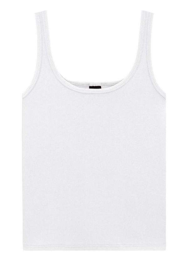 Enfim - Blusa Feminina Regata Enfim 1000125361 00001-Branco