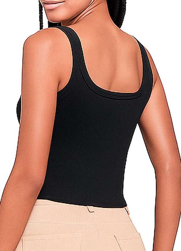 Enfim - Blusa Feminina Regata Enfim 1000125361 00004-Preto 2
