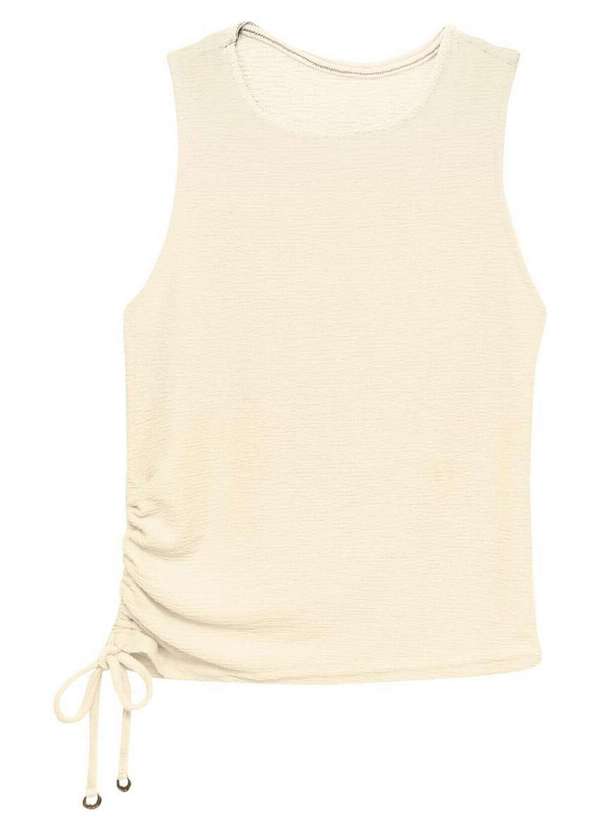 Enfim - Blusa Feminina Regata Enfim 1000132965 02143-Off-White 3