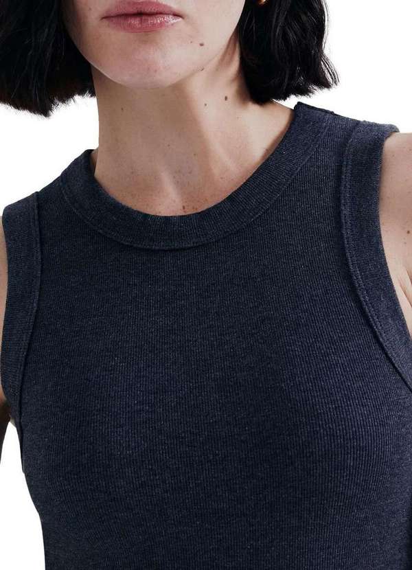 Hering - Blusa Feminina Regata Hering 4al6 Md3-Mescla-Escuro 3