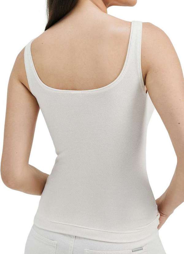 Hering - Blusa Feminina Regata Hering 4alf Nm2-Bege-Mescla 2