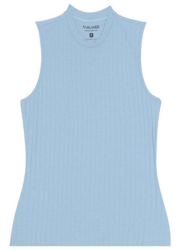 Malwee - Blusa Feminina Regata Malwee 1000066036 70035-Azul