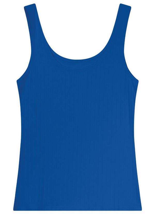 Malwee - Blusa Feminina Regata Malwee 1000089661 01291-Azul