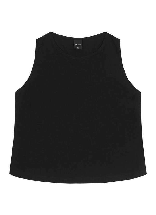 Malwee - Blusa Feminina Regata Malwee 1000120772 00004-Preto 2
