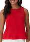 Malwee - Blusa Feminina Regata Malwee 1000120772 02226-Vermelho - variação: 02226-Vermelho