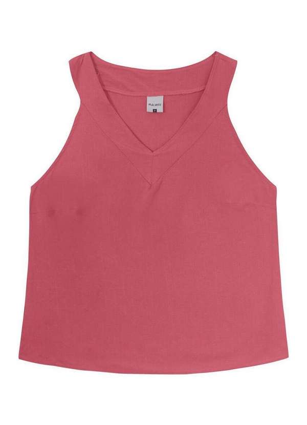 Malwee - Blusa Feminina Regata Malwee 1000120867 00155-Rosa 5