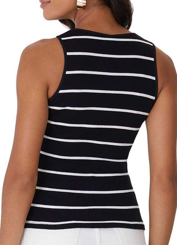 Malwee - Blusa Feminina Regata Malwee 1000123841 D018m-Preto 2