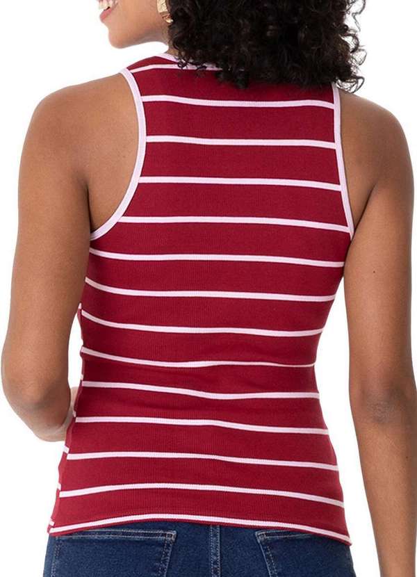 Malwee - Blusa Feminina Regata Malwee 1000123841 Dt46b-Vermelho 2