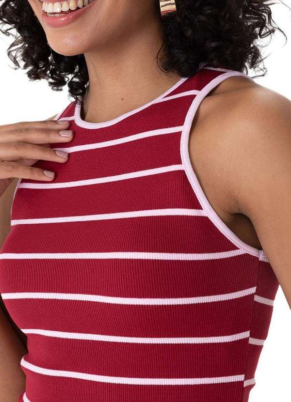 Malwee - Blusa Feminina Regata Malwee 1000123841 Dt46b-Vermelho 3