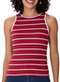 Malwee - Blusa Feminina Regata Malwee 1000123841 Dt46a-Azul - variação: Dt46b-Vermelho