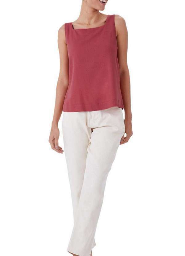 Malwee - Blusa Feminina Regata Malwee 1000128157 01912-Vermelho 3