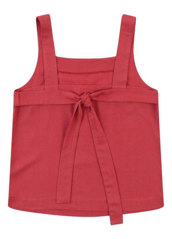 Malwee - Blusa Feminina Regata Malwee 1000128157 01912-Vermelho 4