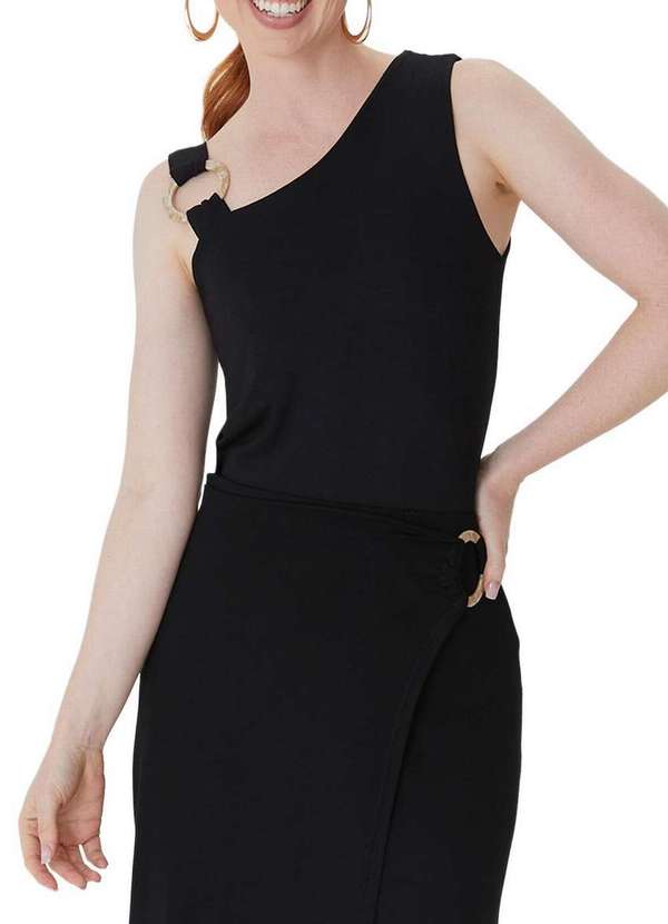 Malwee - Blusa Feminina Regata Malwee 1000132930 00004-Preta 4