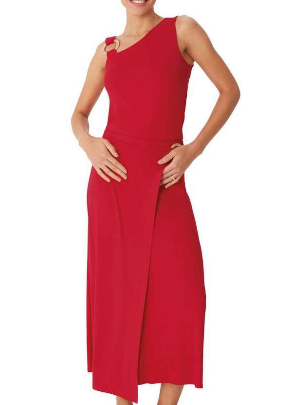 Malwee - Blusa Feminina Regata Malwee 1000132930 02226-Vermelho 4