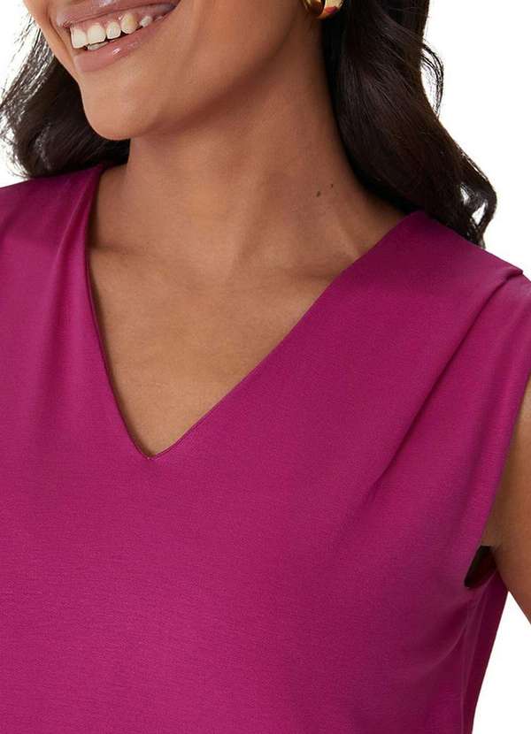 Malwee - Blusa Feminina Regata Malwee 1000132931 00914-Fucsia 3