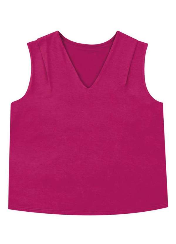 Malwee - Blusa Feminina Regata Malwee 1000132931 00914-Fucsia 5