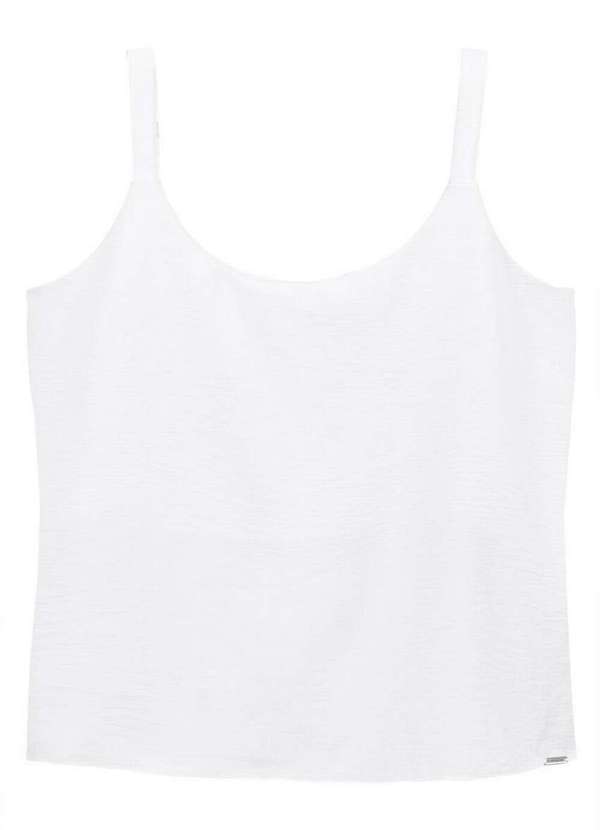 Marialícia - Blusa Feminina Regata Marialicia 183537 2001-Branco 3