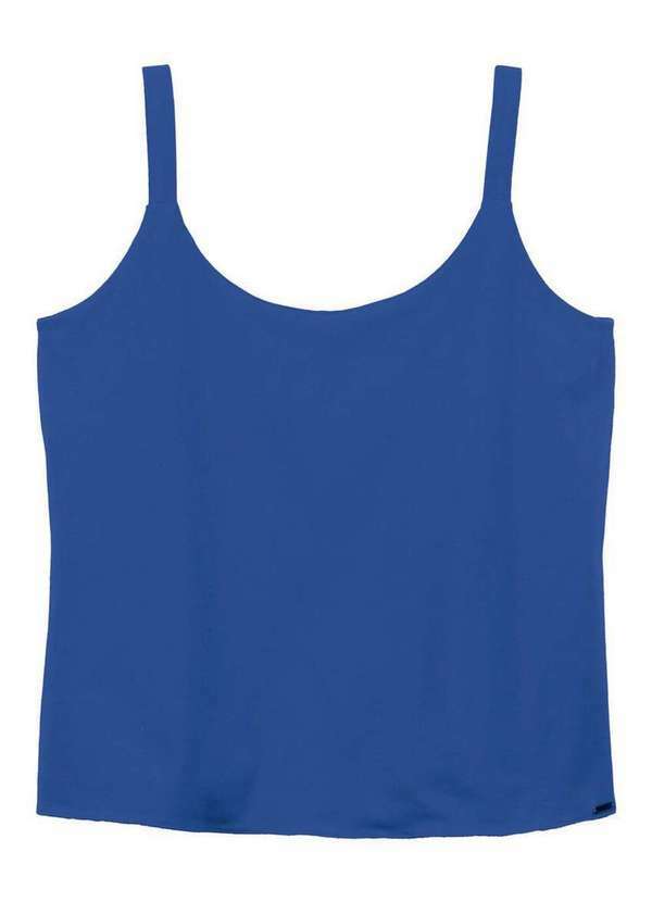 Marialícia - Blusa Feminina Regata Marialicia 183537 6539-Royal