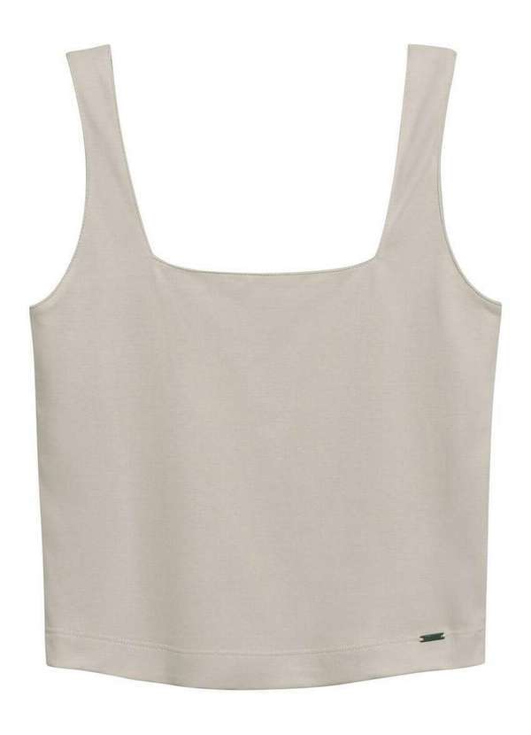 Marialícia - Blusa Feminina Regata Marialicia 183841 2031-Bege