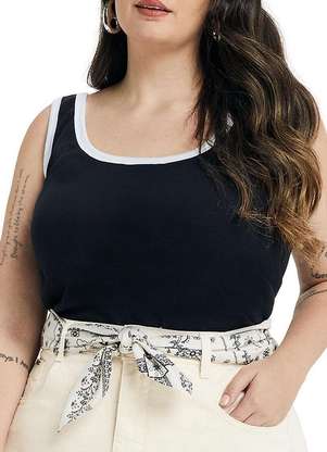 Marialícia - Blusa Feminina Regata Marialicia 184064 - MARIALÍCIA