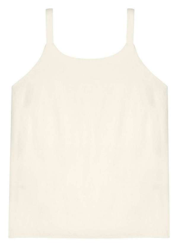 Marialícia - Blusa Feminina Regata Marialicia 184261 2037-Natural 2