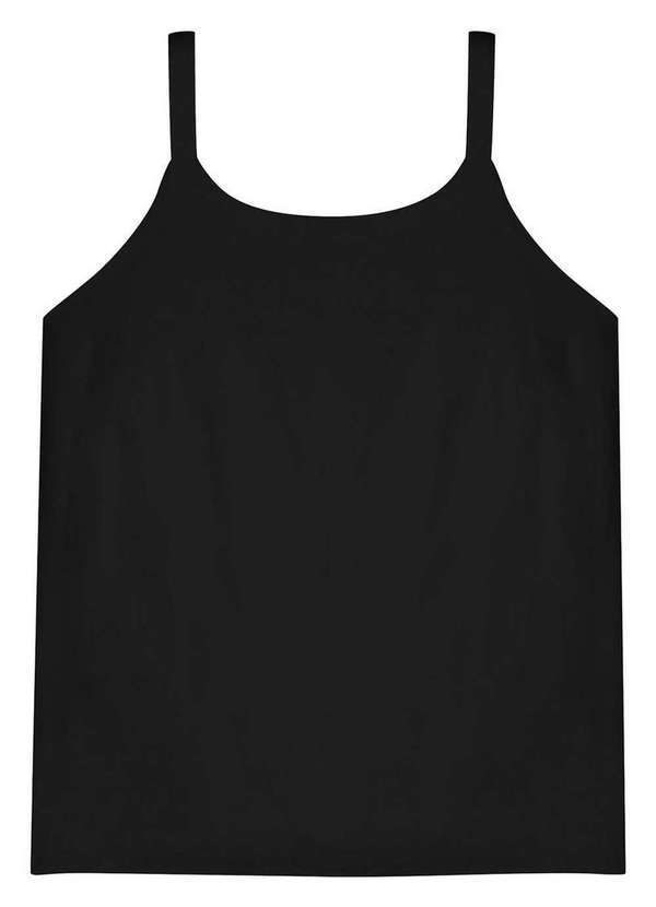 Marialícia - Blusa Feminina Regata Marialicia 184261 7001-Preto 2