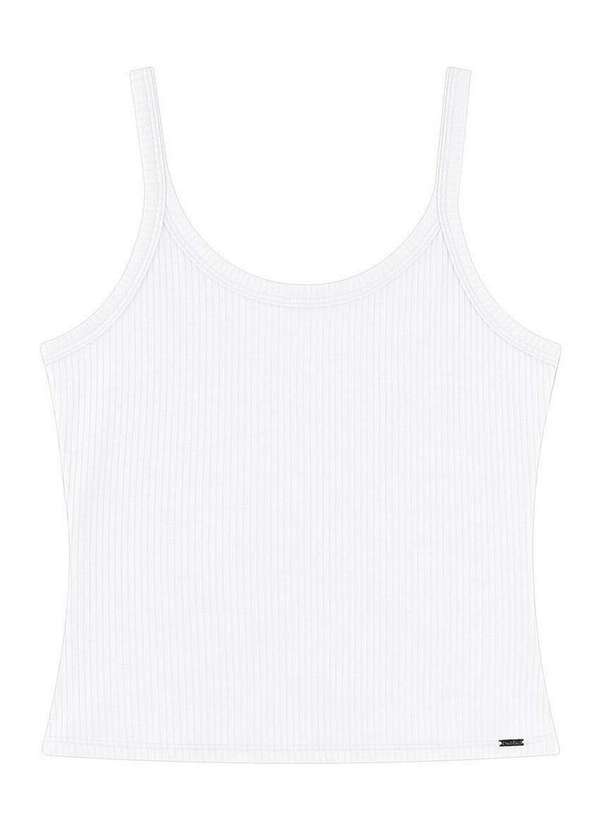 Marialícia - Blusa Feminina Regata Marialicia 52081 2001-Branco 2