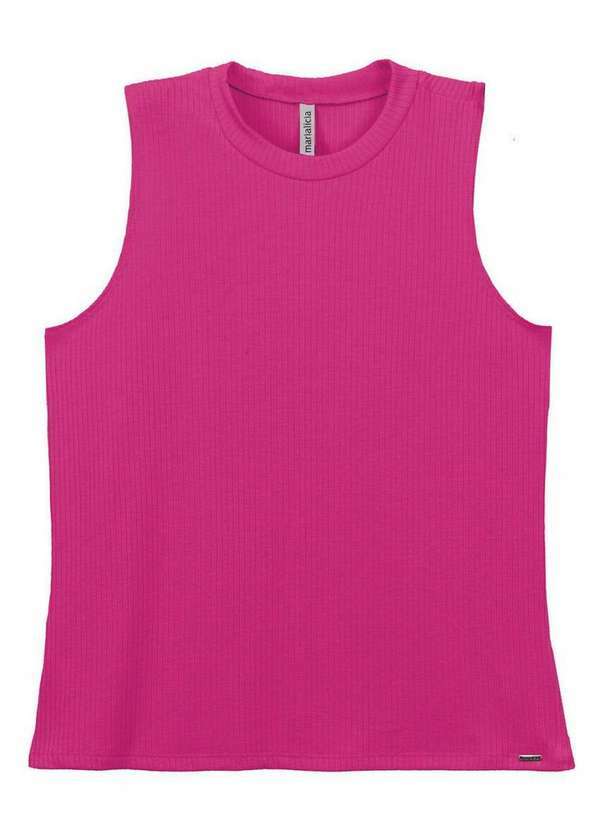 Marialícia - Blusa Feminina Regata Marialicia 52086 4540-Pink
