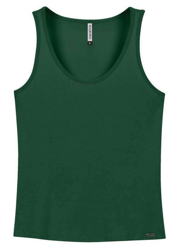 Marialícia - Blusa Feminina Regata Marialicia 52117 5131-Verde