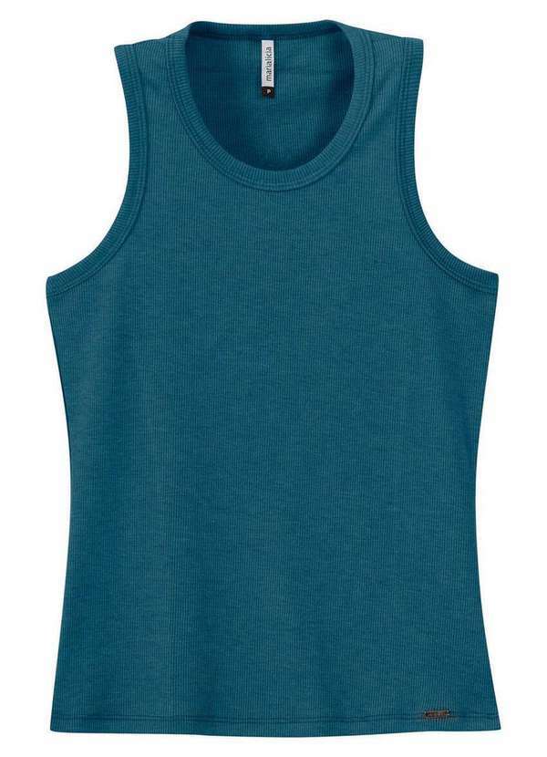 Marialícia - Blusa Feminina Regata Marialicia 52257 6118-Marinho-Escuro