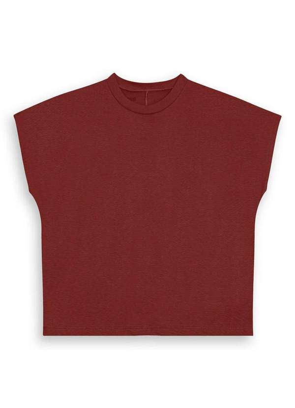 Malwee - Blusa Feminina Reta Malwee 1000120770 02403-Bordô 2