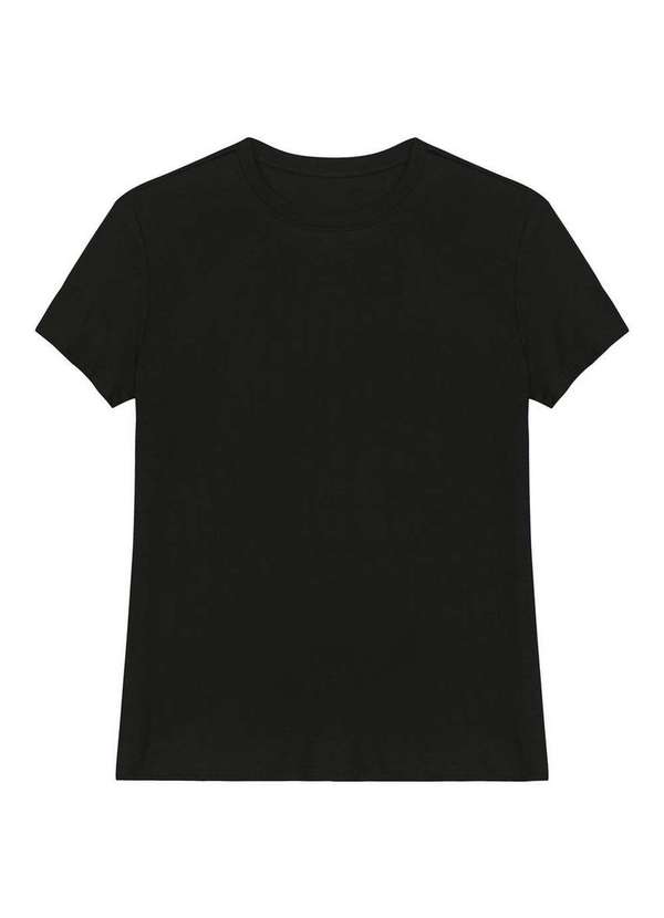 Enfim - Blusa Feminina Slim Enfim 1000128694 00004-Preto