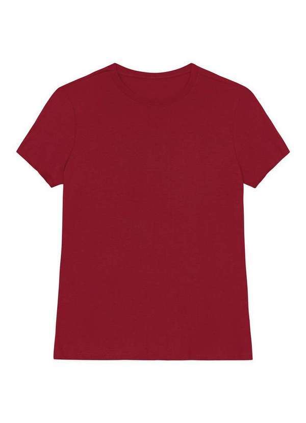 Enfim - Blusa Feminina Slim Enfim 1000128694 02346-Vermelho