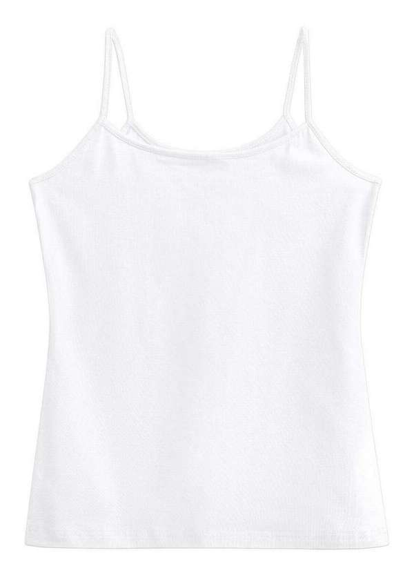 Malwee - Blusa Feminina Regata Malwee 1000004488 00001-Branco 2