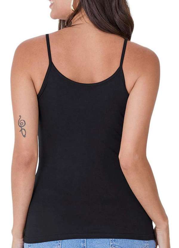 Malwee - Blusa Feminina Regata Malwee 1000004488 00004-Preto 2