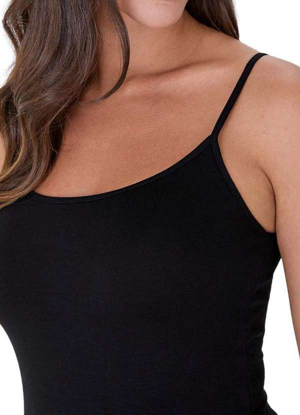 Malwee - Blusa Feminina Regata Malwee 1000004488 00004-Preto 3