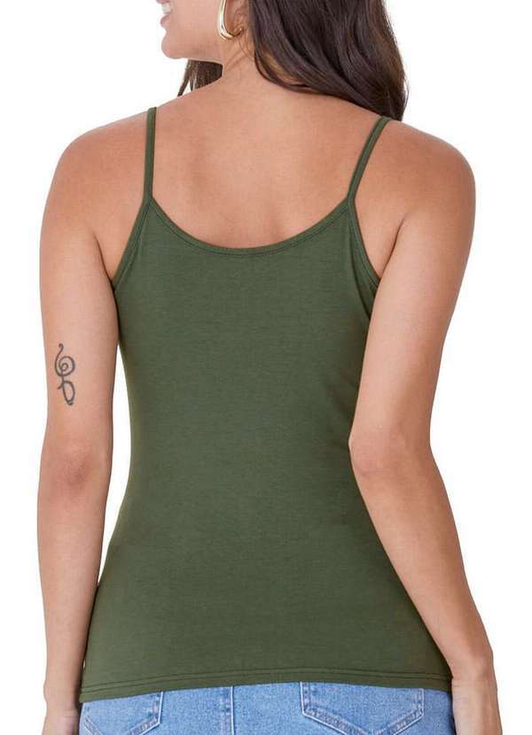 Malwee - Blusa Feminina Regata Malwee 1000004488 00005-Verde 2