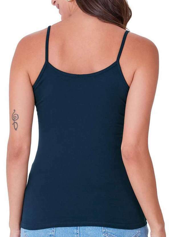 Malwee - Blusa Feminina Regata Malwee 1000004488 02023-Azul-Marinho 2