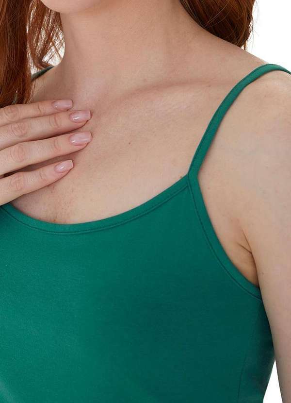 Malwee - Blusa Feminina Regata Malwee 1000004488 70422-Verde 3