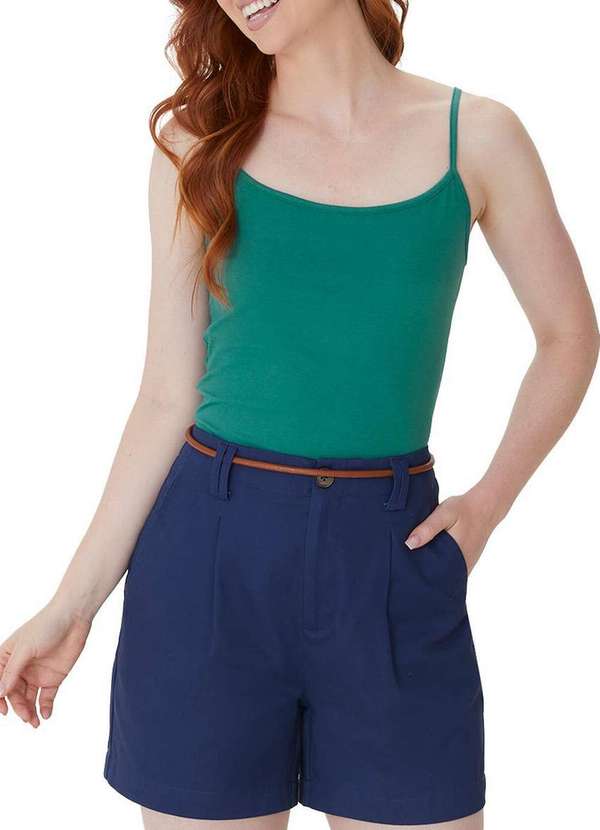 Malwee - Blusa Feminina Regata Malwee 1000004488 70422-Verde 4