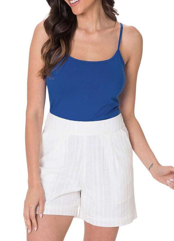 Malwee - Blusa Feminina Regata Malwee 1000004488 01291-Azul 4
