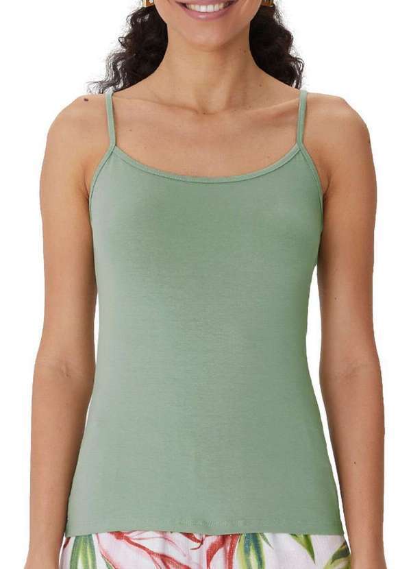Malwee - Blusa Feminina Regata Malwee 1000004488 03956-Verde