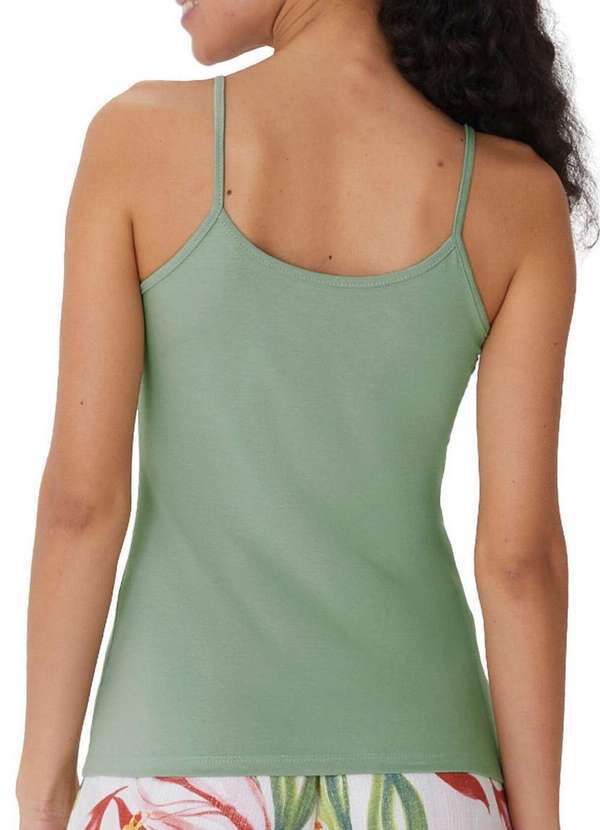Malwee - Blusa Feminina Regata Malwee 1000004488 03956-Verde 2