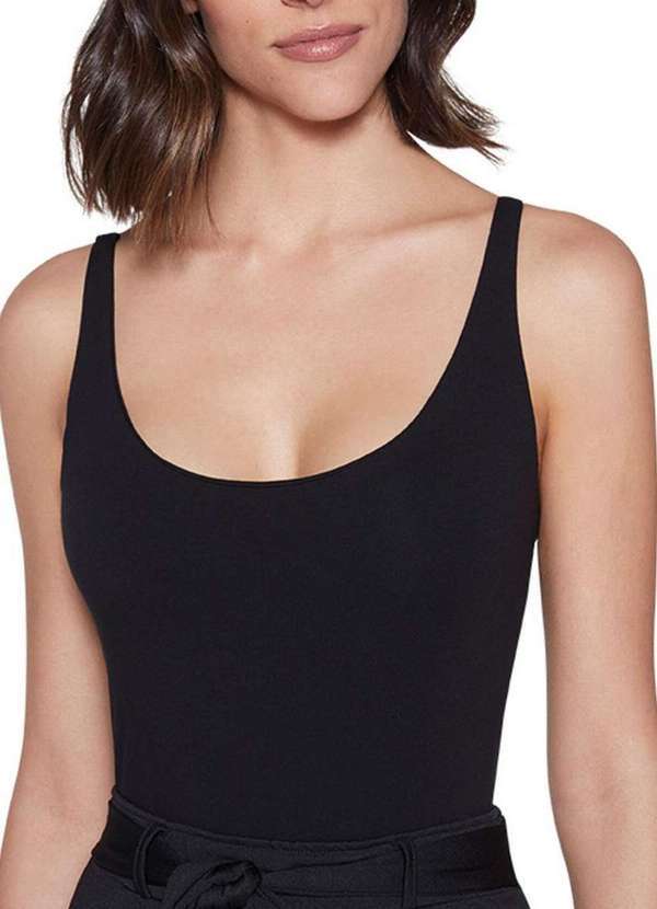 Lupo - Camiseta Feminina Regata Loba 45137-001 9990-Preto