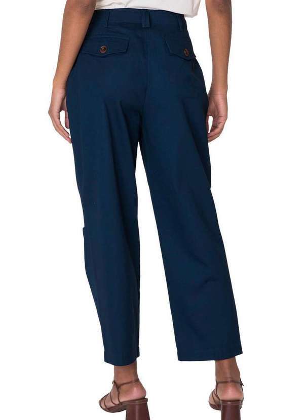 Malwee - Calça Feminina Alfaiataria Malwee 1000127786 02023-Azul-Marinho 2